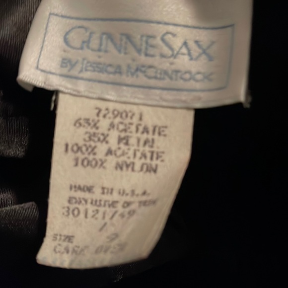 VINTAGE GUNNESAX BY JESSICA McCUNTOCK DRESS SIZE 9 - Picture 3 of 11